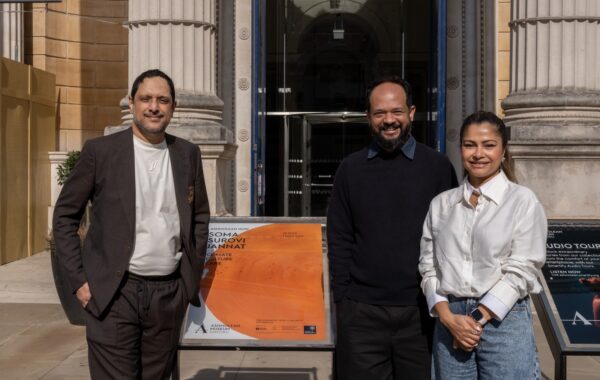 Rajeeb Samdani, Munem Wasif dhe Nadia Samdani MBE. Foto: Muzeu Ashmolean.