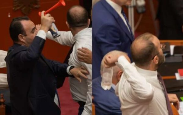 Gjuajtën me vezë dhe ujë Ramën
