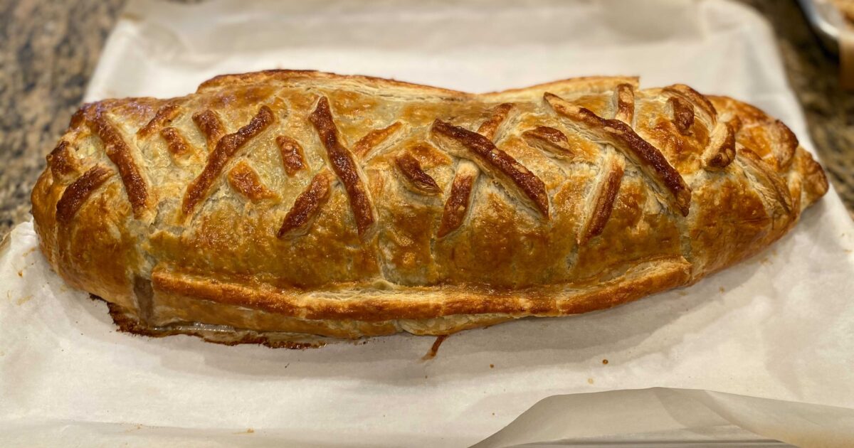 Beef Wellington — fileto viçi në petë brumi