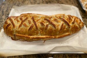 Beef Wellington — fileto viçi në petë brumi
