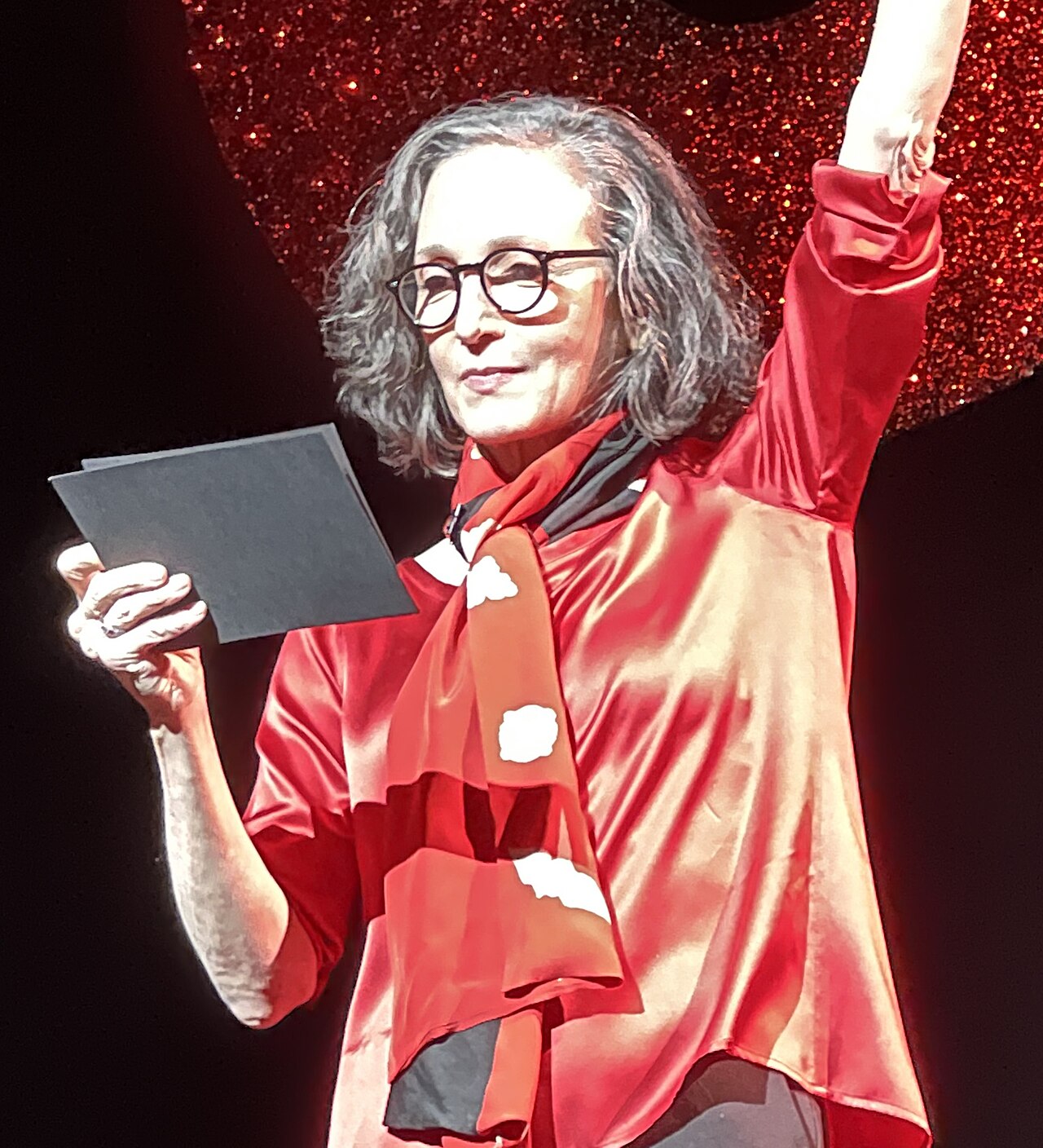 Bebe Neuwirth në skenë në Nju Jork, 2023