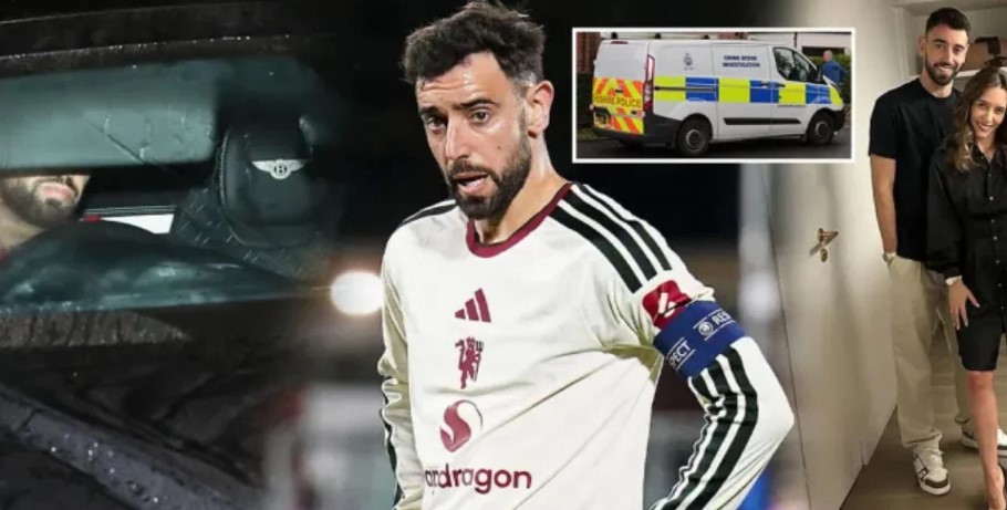 Panik për kapitenin e Manchester United  grabitësit i futen në vilën luksoze ndërsa po luante në Champions kundër Komos 