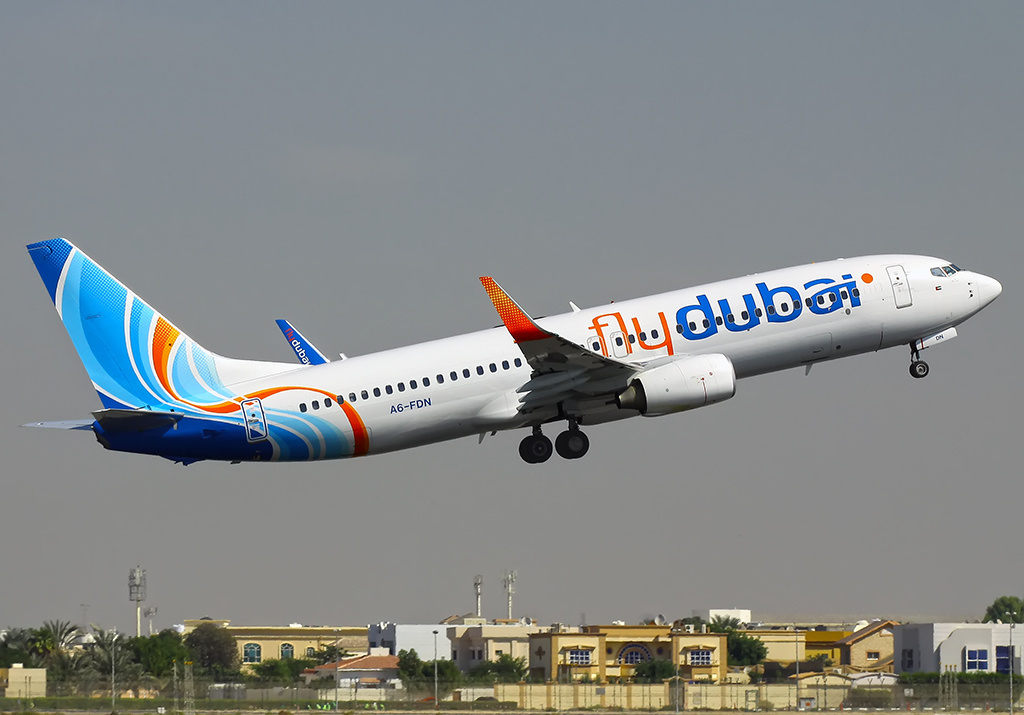 Një avion Boeing 737 i Flydubai-t