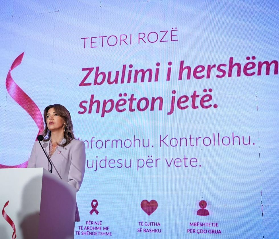  Tetori Rozë  dhe ndërgjegjësimi për kancerin e gjirit  Haxhiu  Kemi përgjegjësi të sigurojmë mjetet për kujdesin që u duhen grave