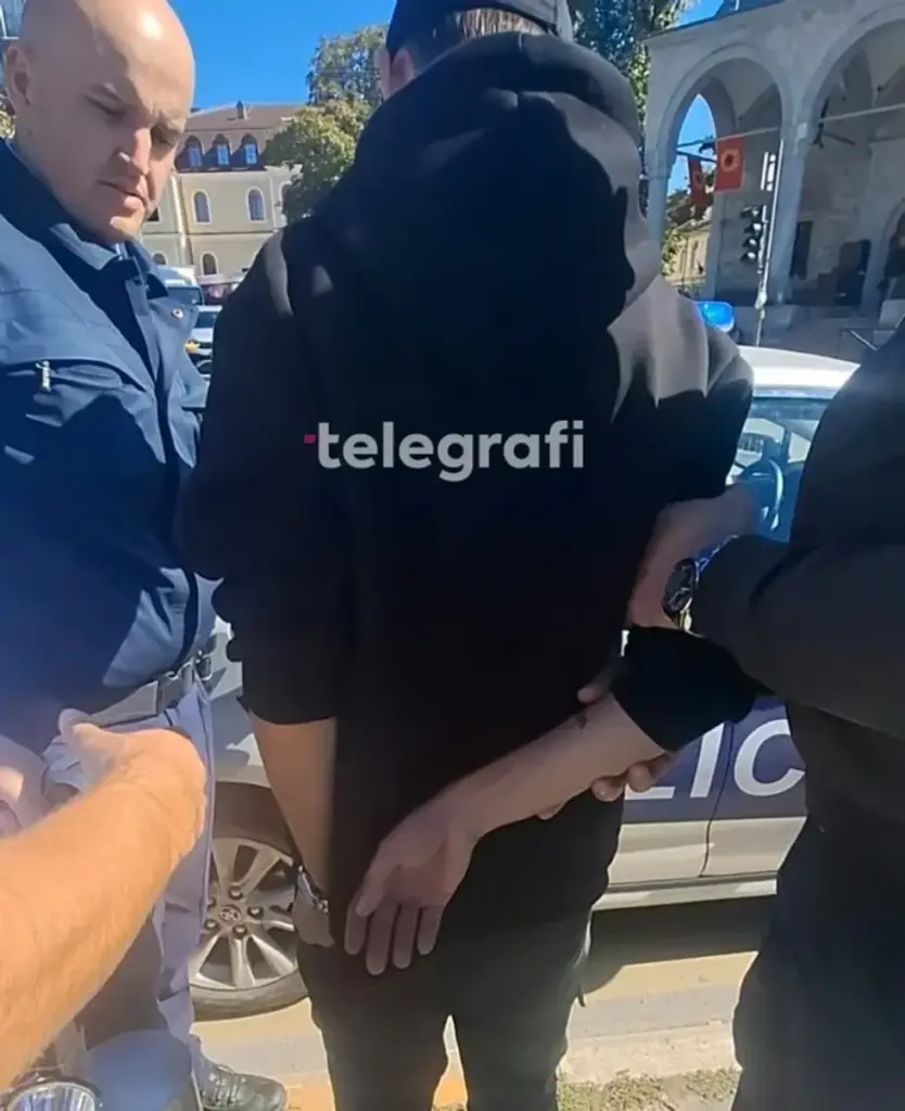 Arrestimi i një protestuesi gjatë protestës para Kuvendit të Kosovës   Policia jep detaje