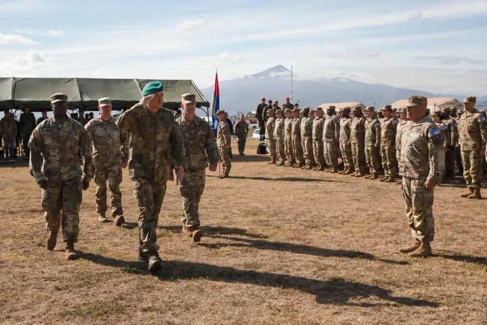 Koloneli amerikan merr komandën rajonale në KFOR  Ushtarët tanë të gatshëm të ruajnë sigurinë në Kosovë