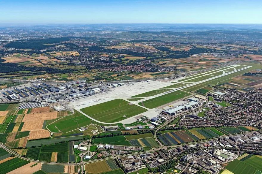 në aeroportin e Shtutgartit