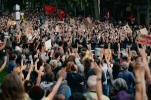 gjatë protestave të nxënësve