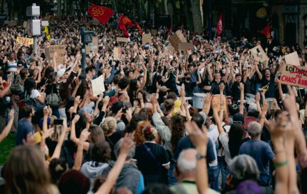 gjatë protestave të nxënësve