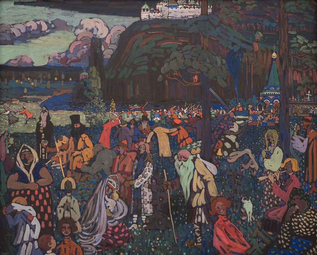 Kandinsky i plaçkitur nga nazistët shitet për 31 6 milionë stërlina në Christie s  «Das bunte Leben» u kthye te trashëgimtarët Lewenstein në 2023