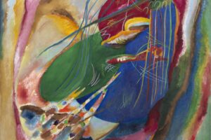 «Piktura me tre njolla, nr. 196» (1914) e Wassily Kandinsky-t