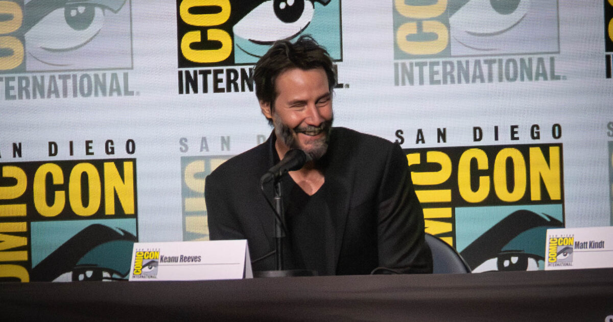 Keanu Reeves në San Diego Comic-Con 2024