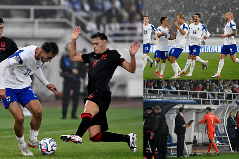 Shqipëria nis me gol  por kartoni i kuq i Berishës përmbys gjithçka  Finlanda mposht kuqezinjtë 2 1 në Helsinki