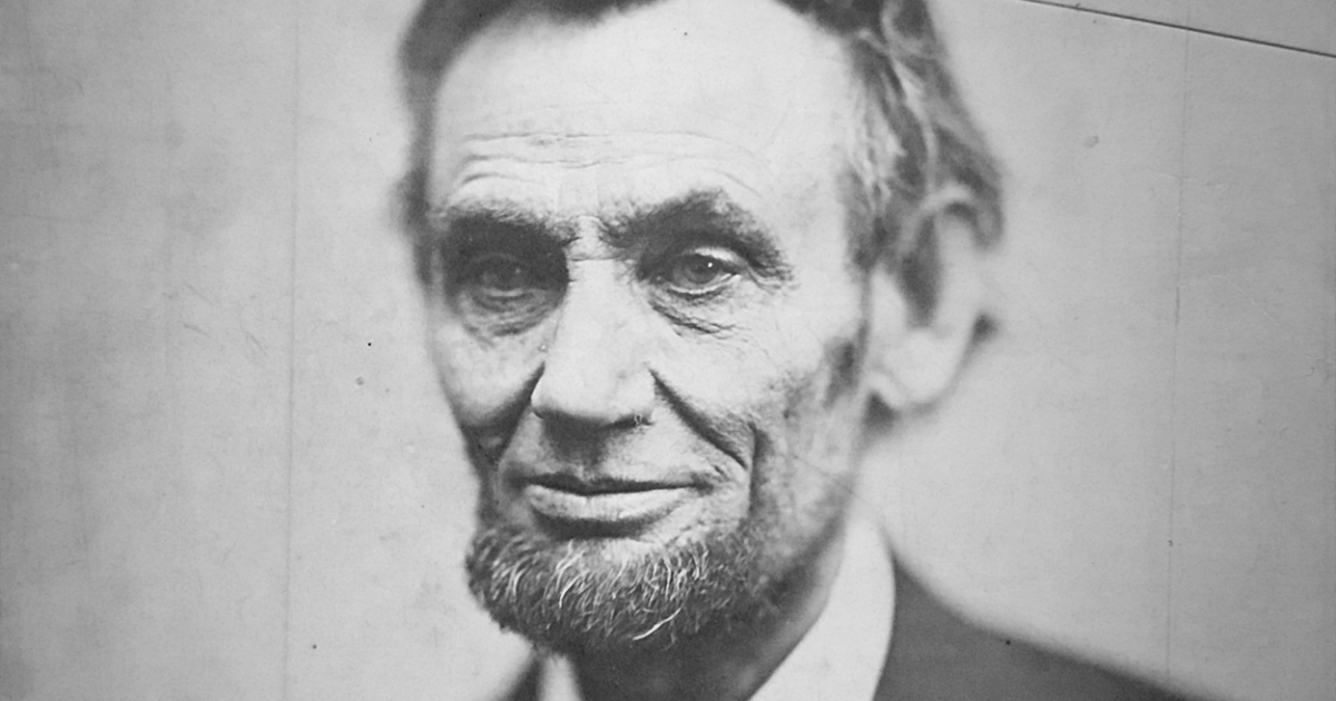 Portreti i Abraham Lincoln-it nga Alexander Gardner, 1865