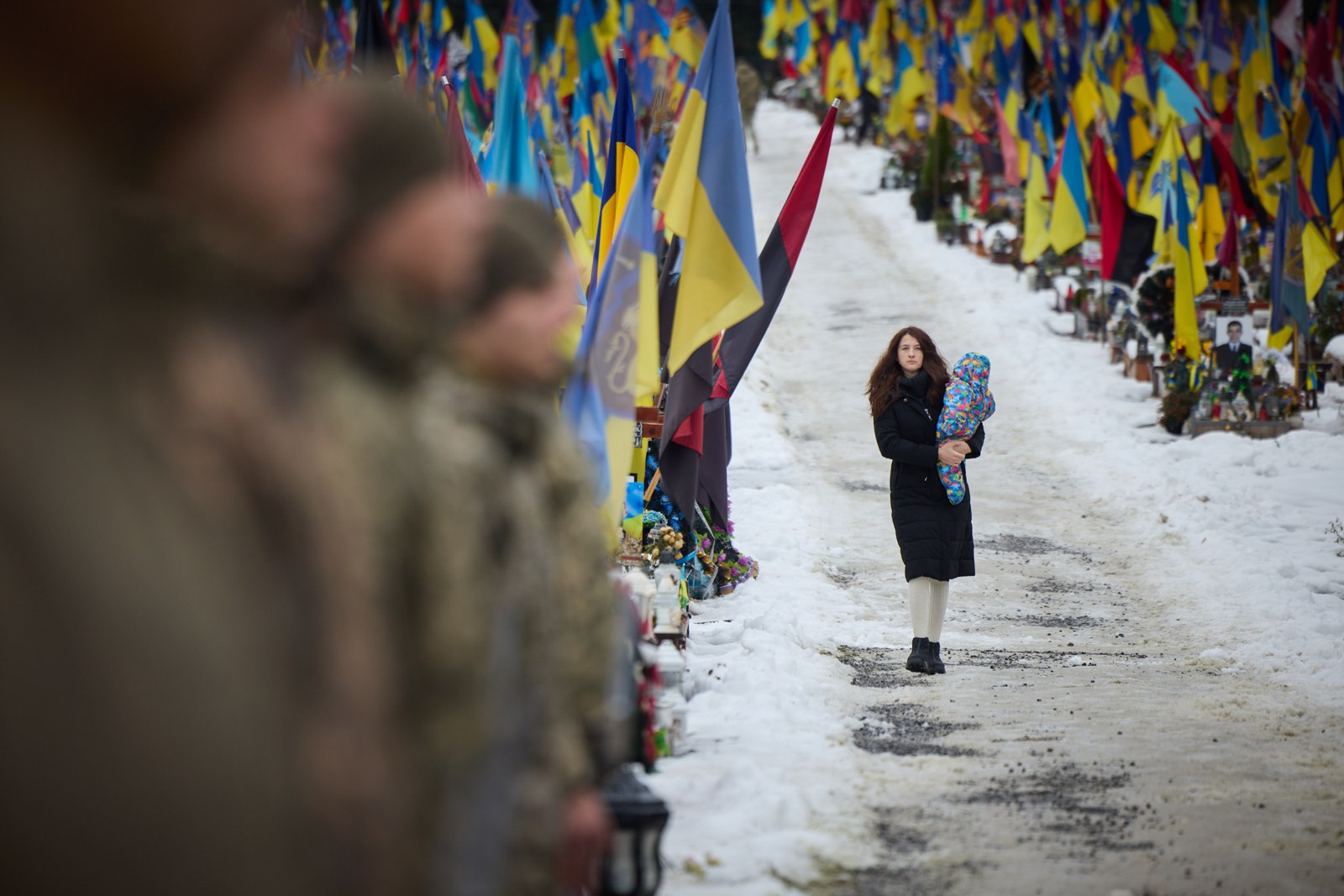 Pamje arkiv: varrezat Lychakiv në Lviv, ku prehen mbrojtës ukrainas të rënë në luftë