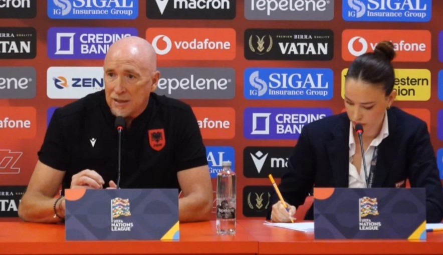 Liga e Kombeve  Nesër sfida me modestët e San Marinos  tekniku Maran në konferencë  Nuk ka ndeshje të lehta  As Berisha dhe
