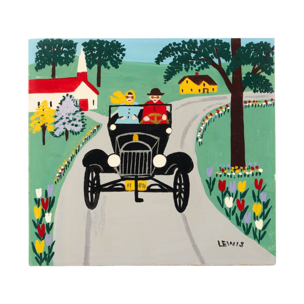 Pikturat e Maud Lewis udhëheqin ankandin kanadez të artit popullor  409 525 dollarë kanadezë dhe të 39 lotet e shitura