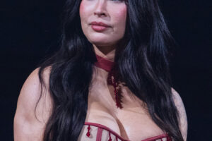 Megan Fox në një takim për «Jennifer's Body» në Los Anxhelos