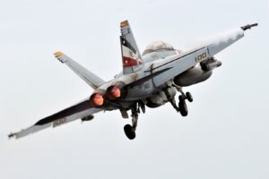Avion luftarak F/A-18 i Marinës amerikane (foto: U.S. Navy, domain publik)