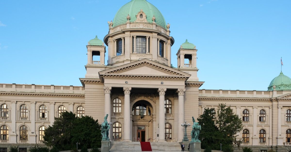 Ndërtesa e Kuvendit Kombëtar të Serbisë në Beograd