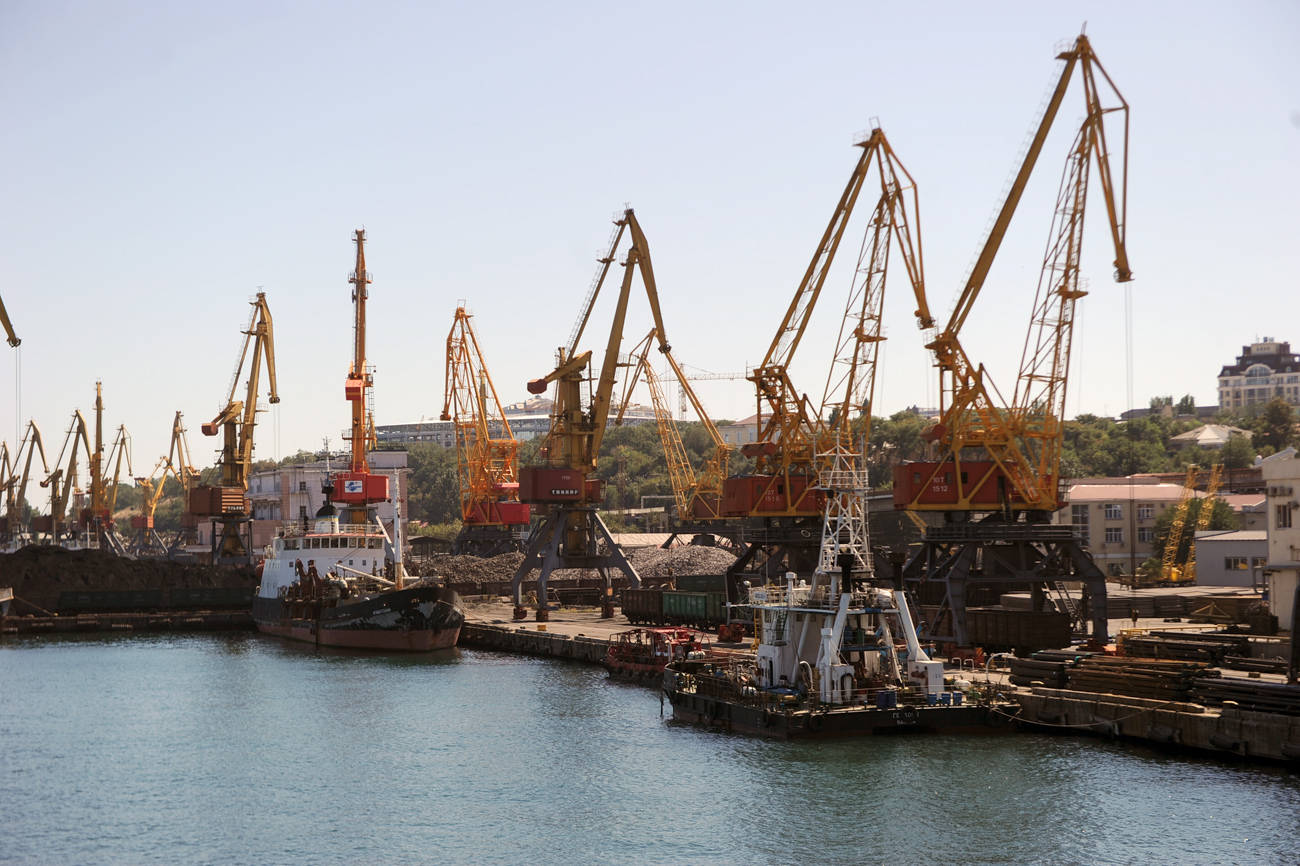 Porti i Odesës — foto arkiv