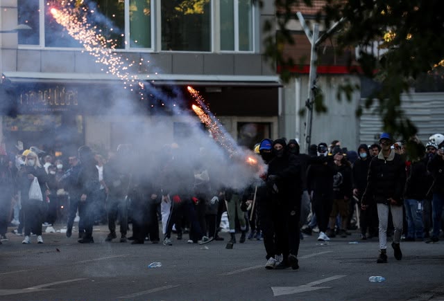 Protesta studentore e së dielës  policia  69 të arrestuar dhe 20 të proceduar