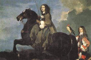 Portreti i Mbretëreshës Kristina të Suedisë, Sébastien Bourdon, 1653