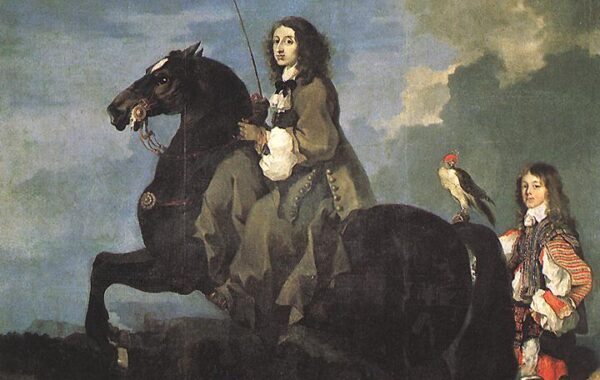 Portreti i Mbretëreshës Kristina të Suedisë, Sébastien Bourdon, 1653