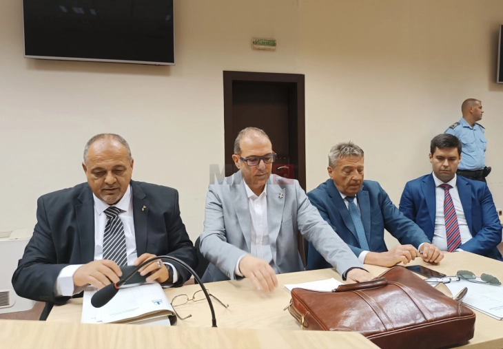 Gjoko Ristov në Gjykatën Themelore Penale të Shkupit