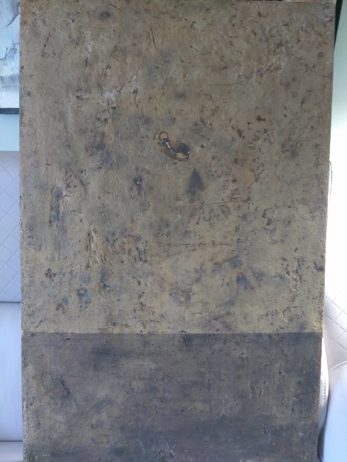 «Untitled», 1956, media e përzier mbi karton, Mira Schendel