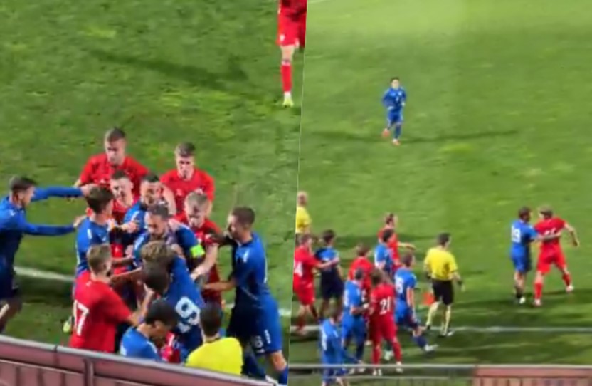 VIDEO/ Skenat e turpit, ndeshja miqësore