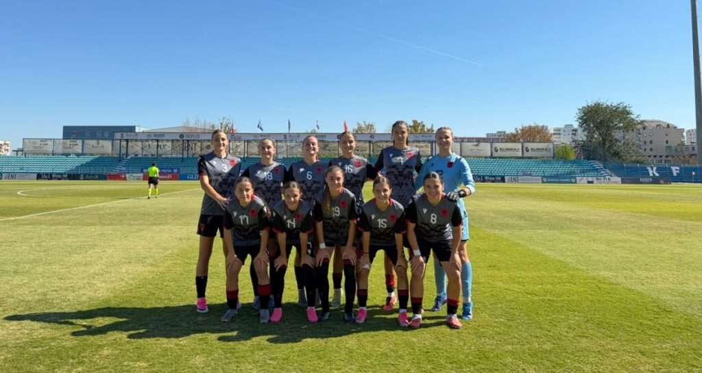 Euro U 17 për vajza  Shqipëria  fitore e thellë ndaj Azerbajxhanit