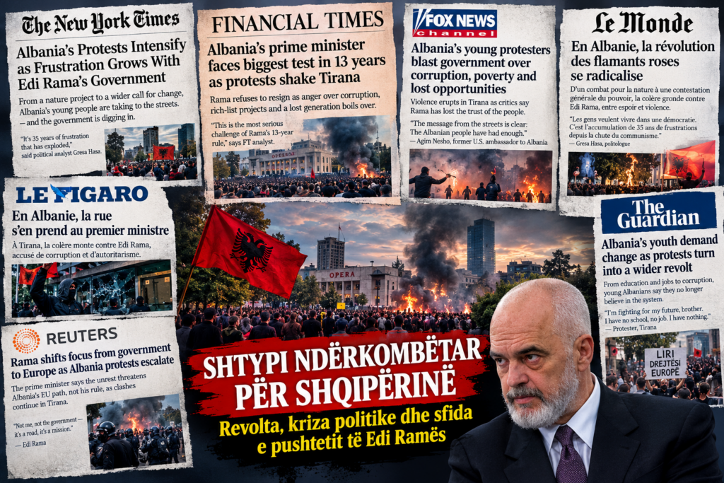  Një ditë Rama do përgjigjet  Përmbledhje e shtypit ndërkomëtar për krizën