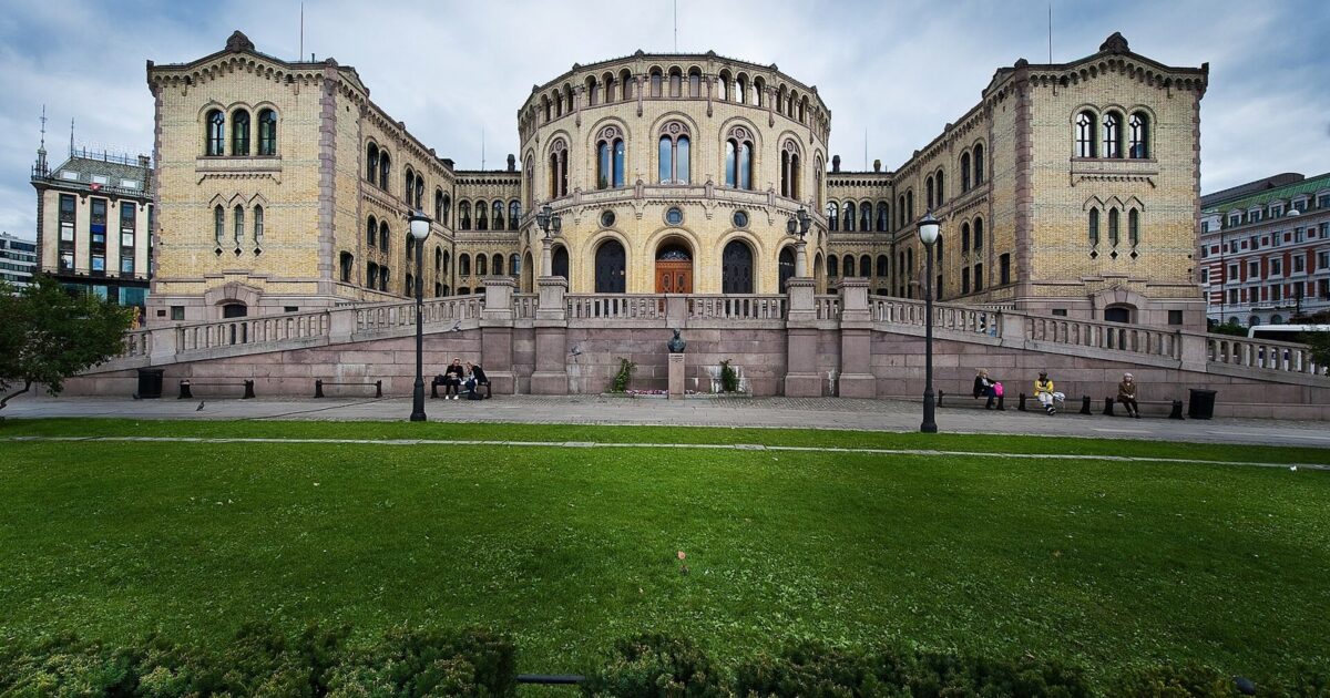 Parlamenti norvegjez (Storting) në Oslo