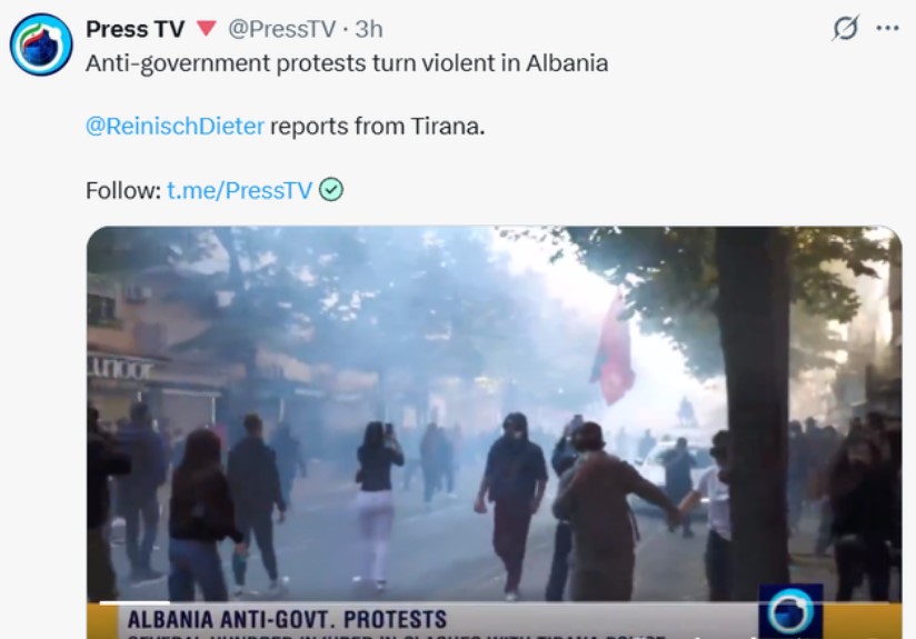 VIDEO/ Televizioni i Iranit i sanksionuar
