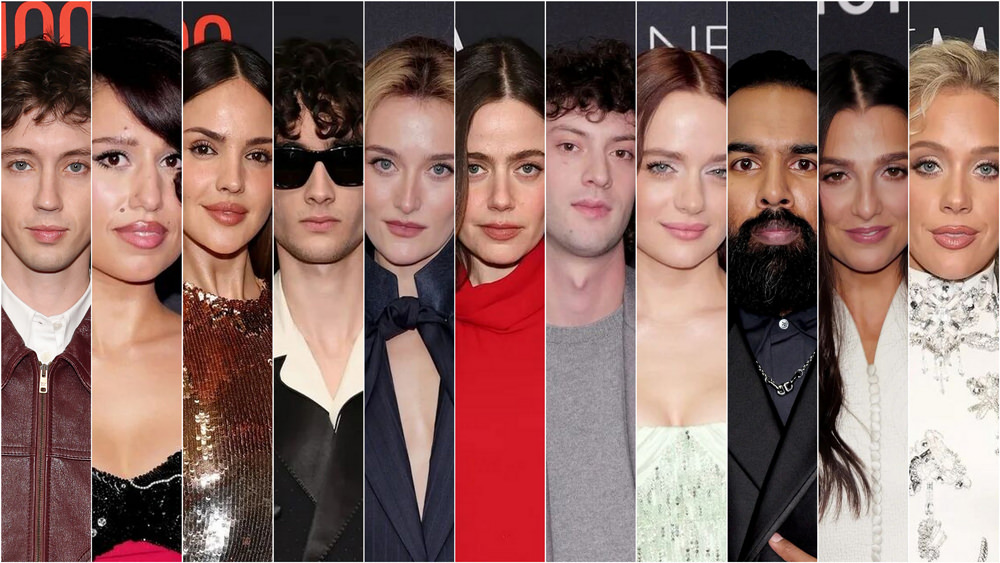 Tapeti i kuq i TIME100 Next  Eiza González me Monse  Joey King me Miu Miu dhe Raye me Prada