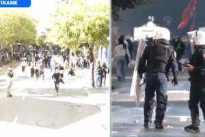 në emër të protestës