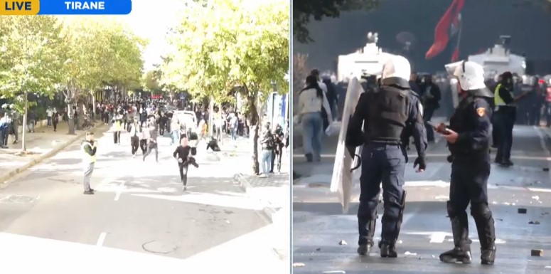 në emër të protestës