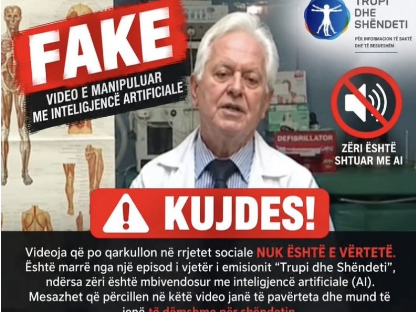 falsifikuara me Inteligjencë Artificiale,