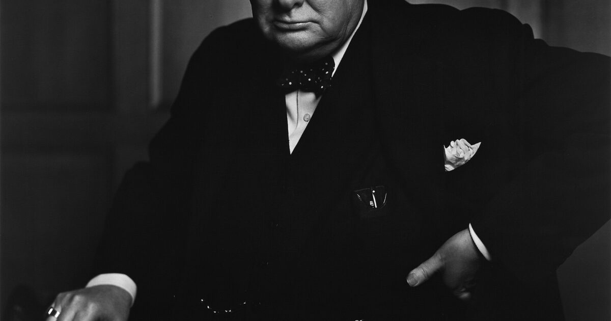 Winston Churchill, portret i vitit 1941