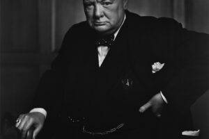 Winston Churchill, portret i vitit 1941