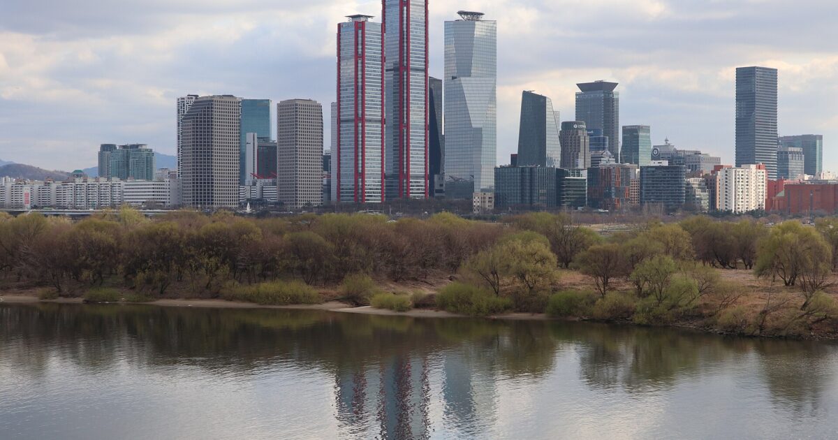 Distrikti financiar Yeouido në Seul, Koreja e Jugut