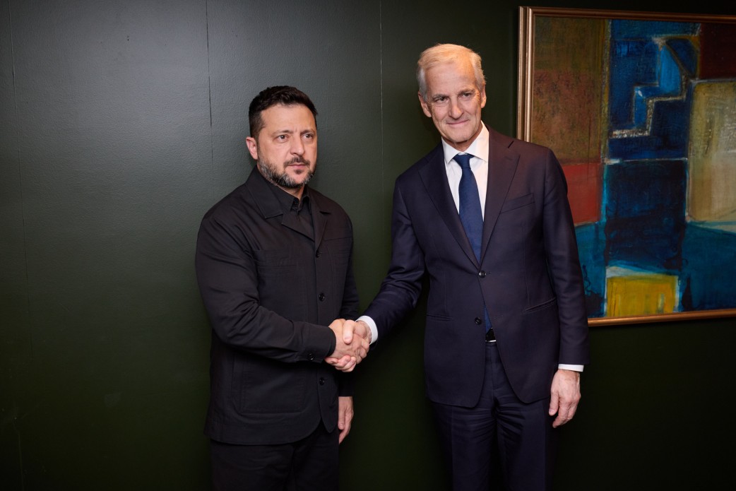 Pamje arkiv: Presidenti ukrainas Volodymyr Zelensky gjatë vizitës në Norvegji