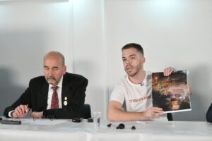Petar Zhivkoviq në konferencë për shtyp