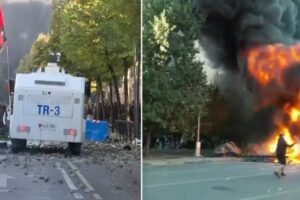 “Digje, digje…!”- Tensionet në protestë, i